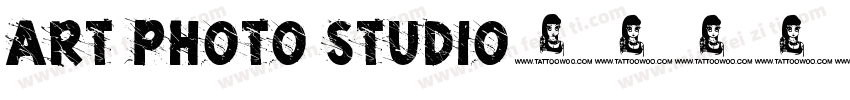 ART PHOTO STUDIO字体转换